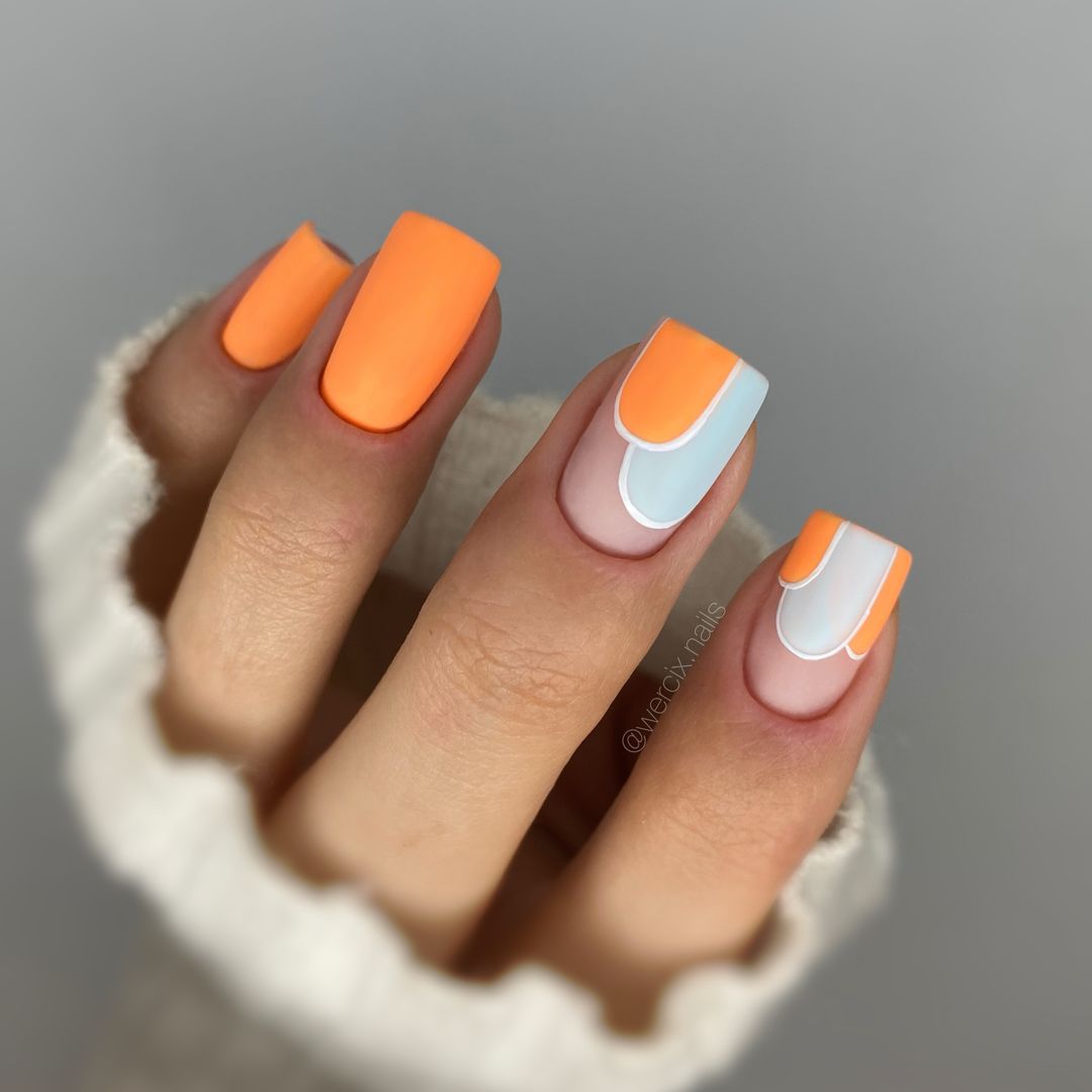 27 Vibrant Summer Orange Nail Designs to Brighten Your Look