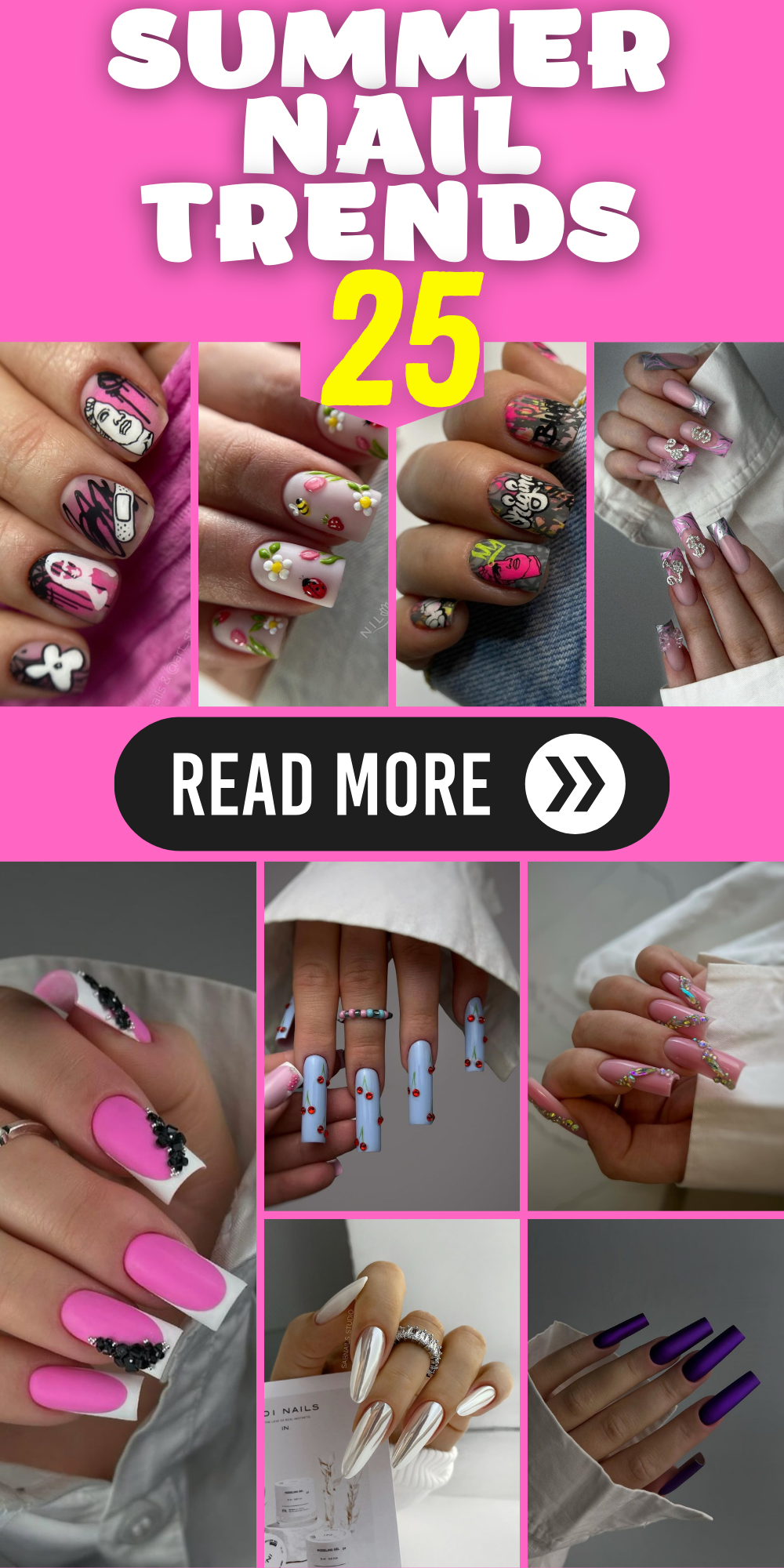 25 Must-Try Summer Nail Trends for Your Next Manicure Adventure