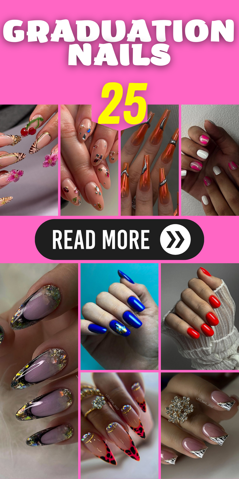 Celebrate Your Milestone in Style: 25 Graduation Nail Ideas to Rock Your Ceremony!