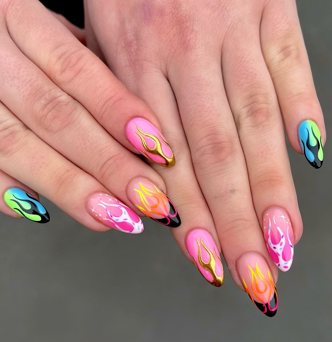 29 Neon Summer Nails: Shades & Designs to Brighten Your Look