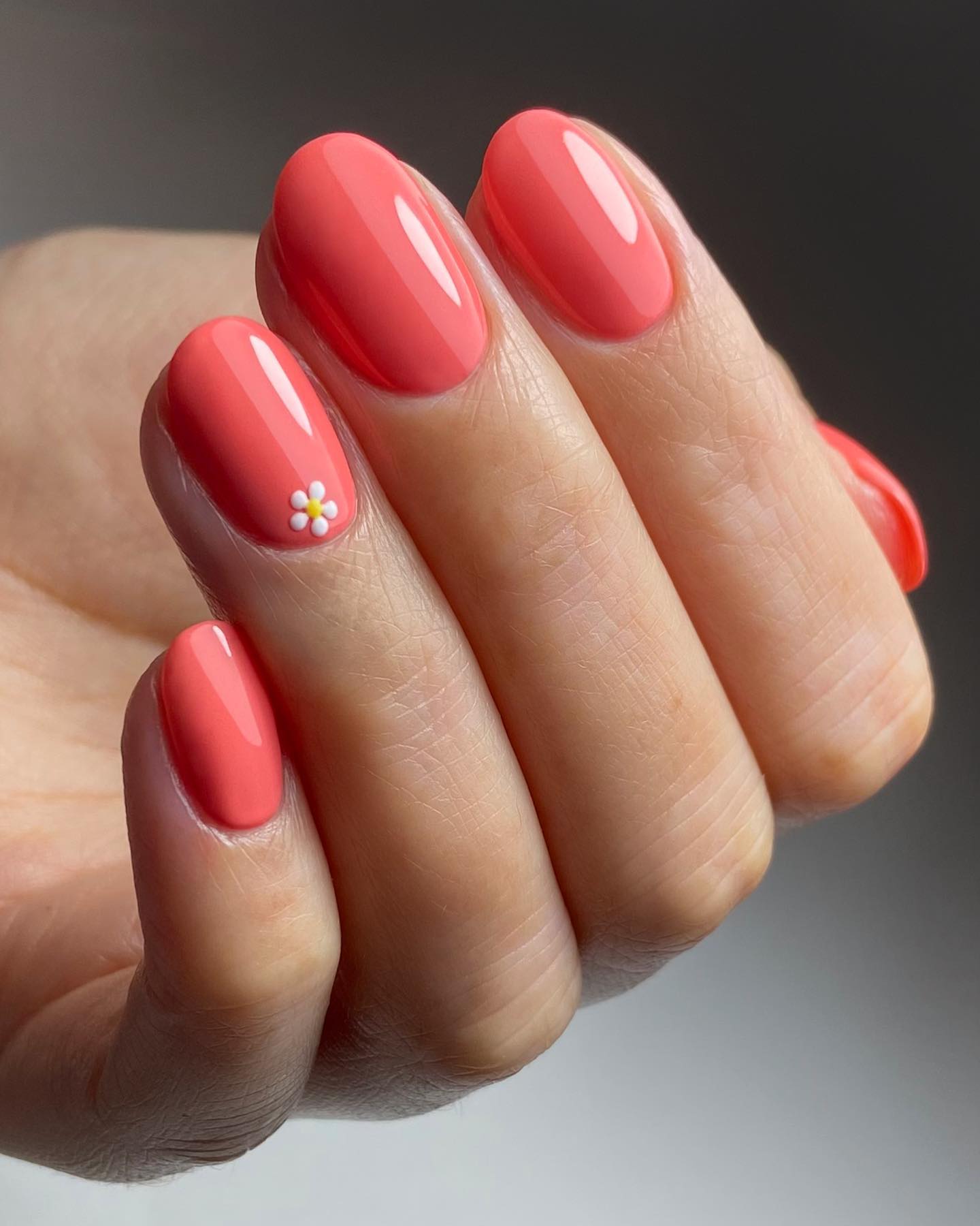 Glowing Glamour: 25 Neon Coral Nails Ideas to Brighten Your Look