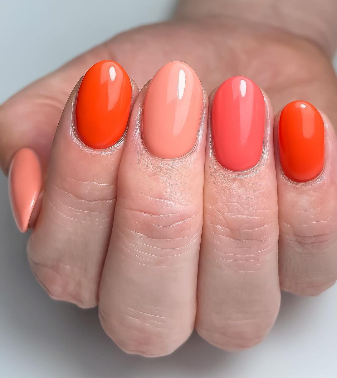 Glowing Glamour: 25 Neon Coral Nails Ideas to Brighten Your Look