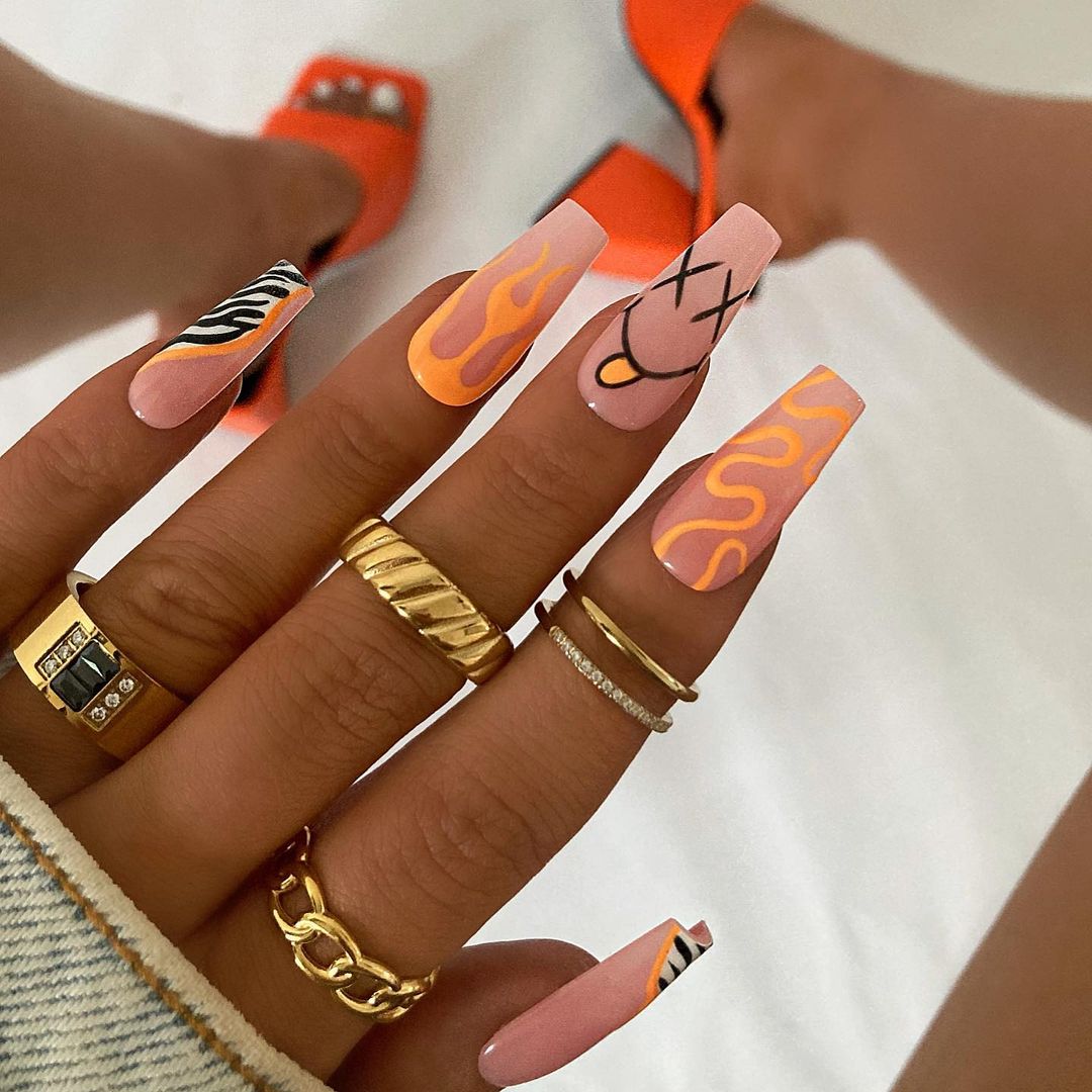 27 Vibrant Summer Orange Nail Designs to Brighten Your Look