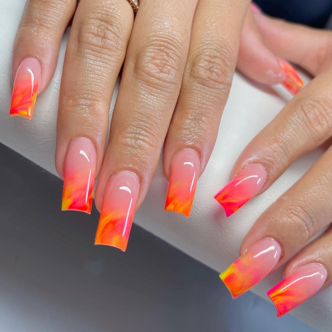 27 Vibrant Summer Orange Nail Designs to Brighten Your Look