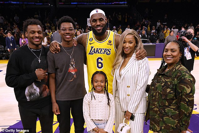 LeBron and Savannah have two sons and a daughter together: Bronny, 19; Bryce, 16; Zuhri, 9