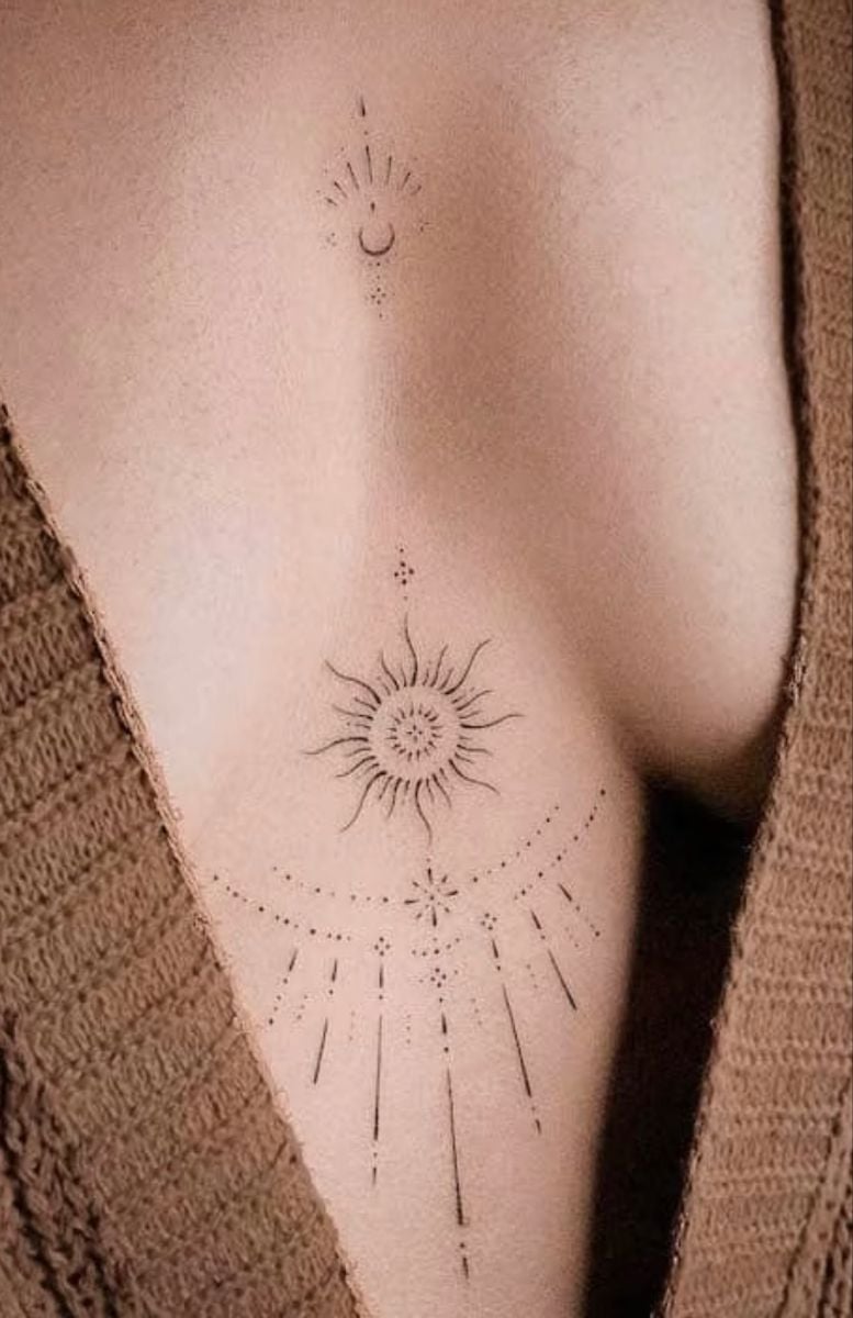 Chest tattoo ideas for women