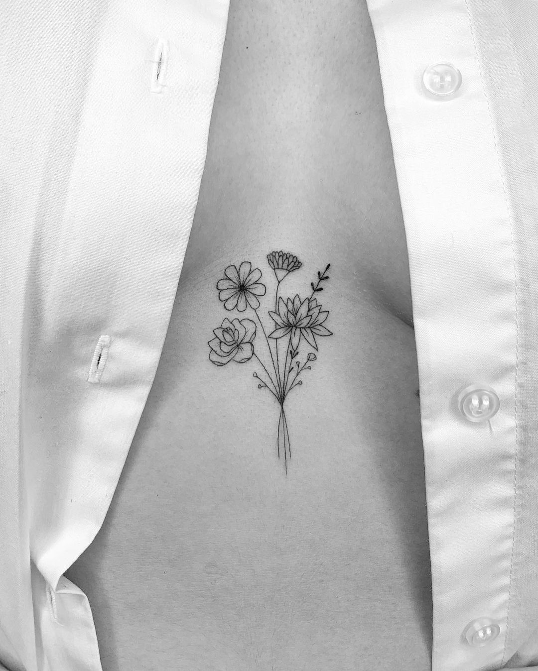 Flowers tattoo