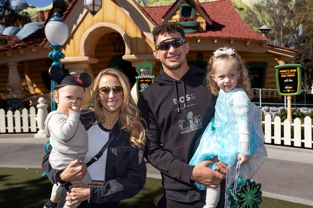 Patrick Mahomes Brings Family to Disneyland After 2024 Super Bowl | Us  Weekly