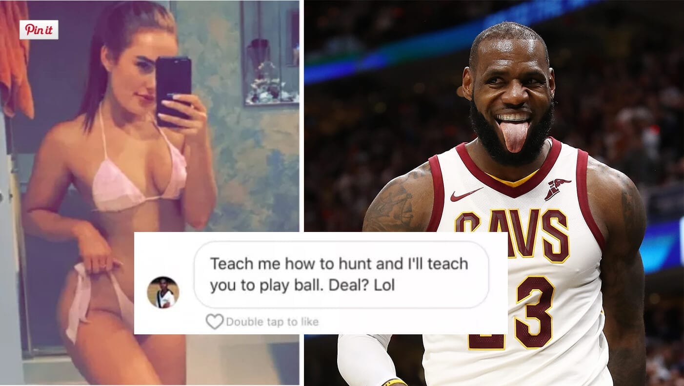 LeBron James Just Got Exposed Sliding Into Instagram Model's DMs