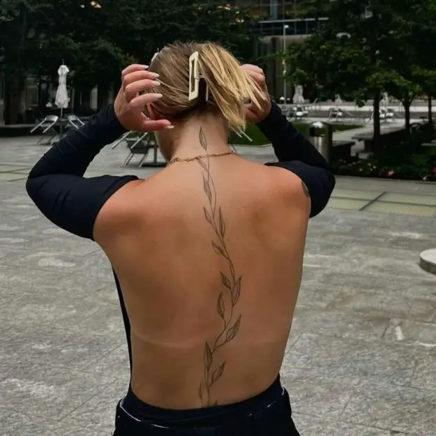 Spine Unique Back Tattoos Women