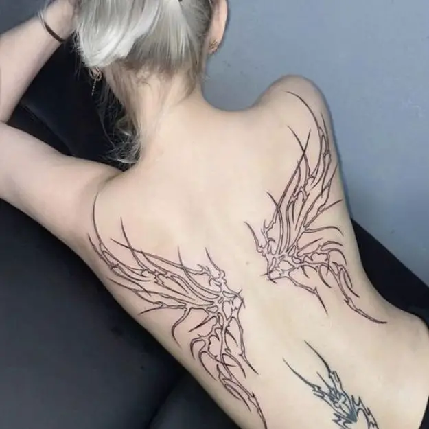 Tribal Tattoos For Women On Back