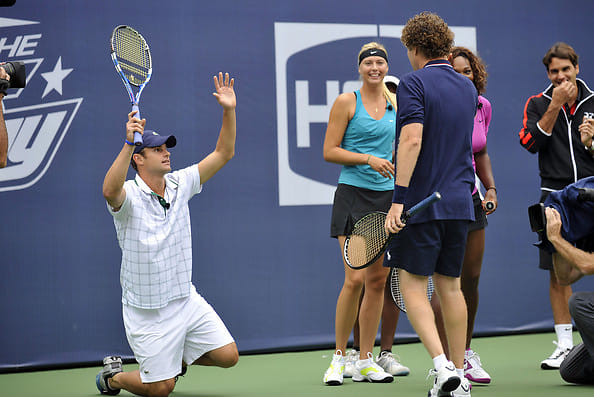 Will Ferrell Takes His Place Among The Tennis Greats