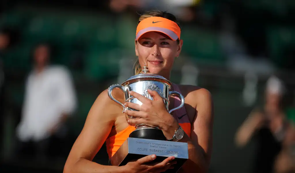 Maria Sharapova Roland Garros winner