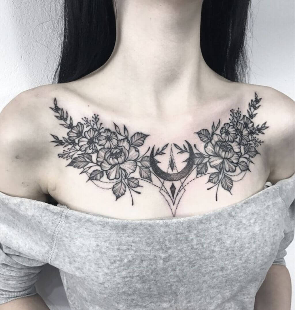 breast tattoo design ideas