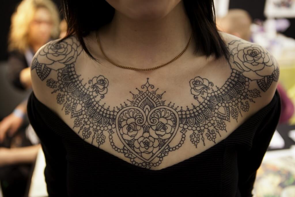 breast tattoo design ideas