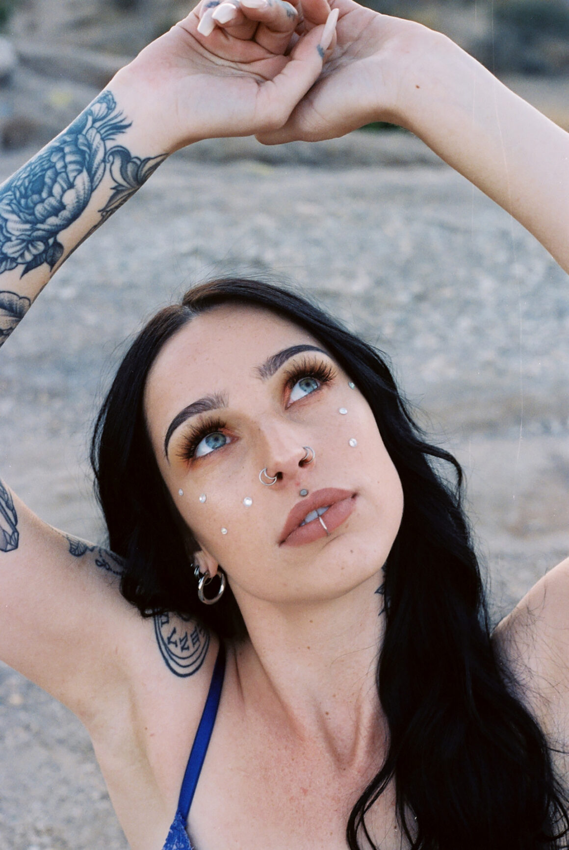 Ally, Tattoo model, photo by @koltinsullivan