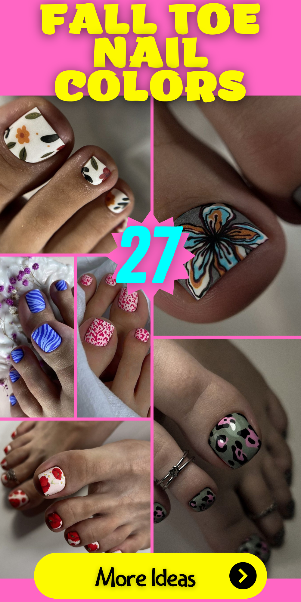 Fall Toe Nail Colors: 27 Stunning Ideas for the Season