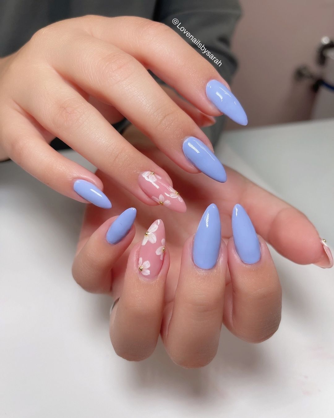 Blue Fall Nails 2024: 29 Ideas to Inspire Your Next Manicure