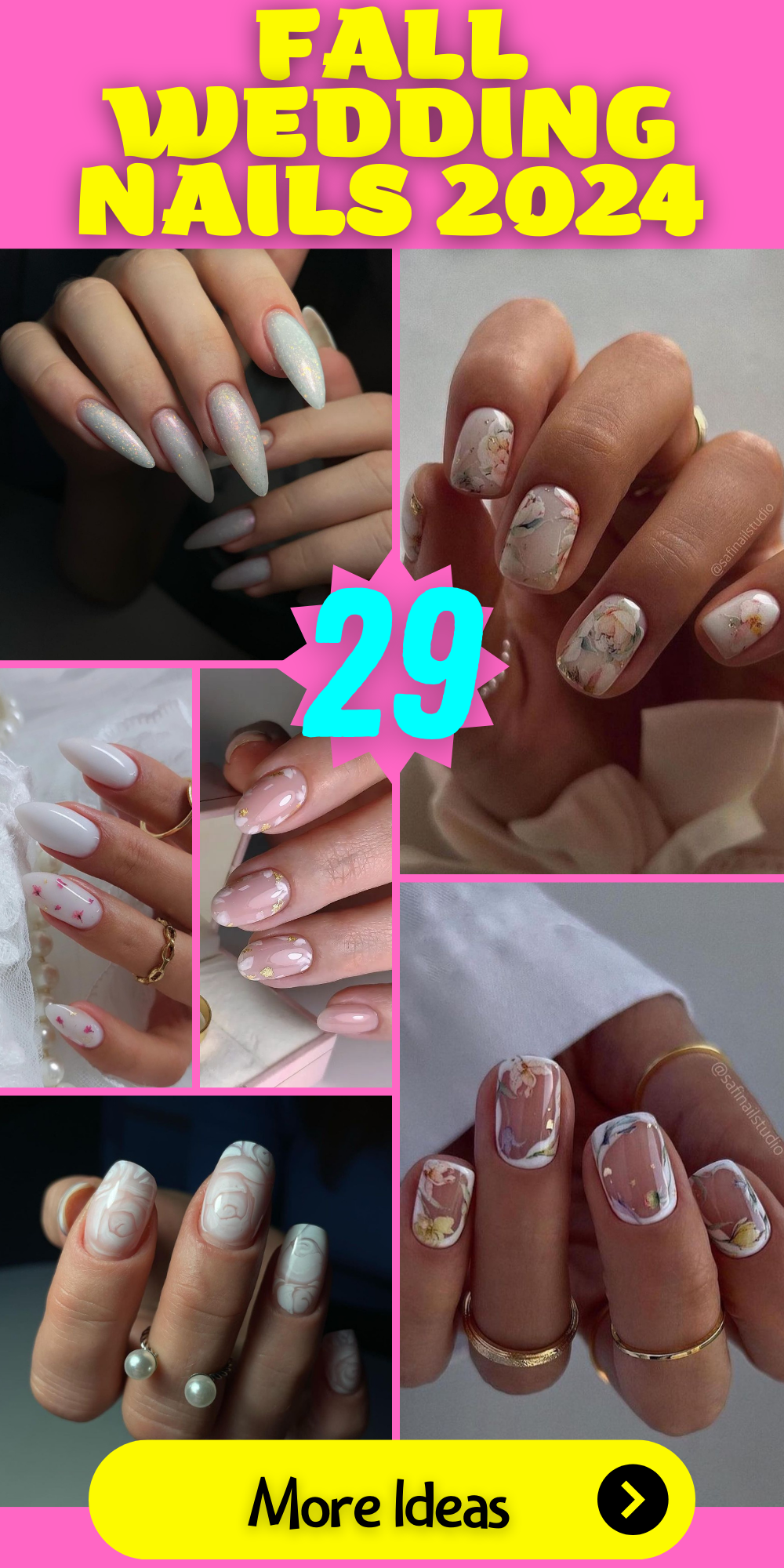 Fall Wedding Nails 2024: 29 Elegant Ideas for Your Big Day