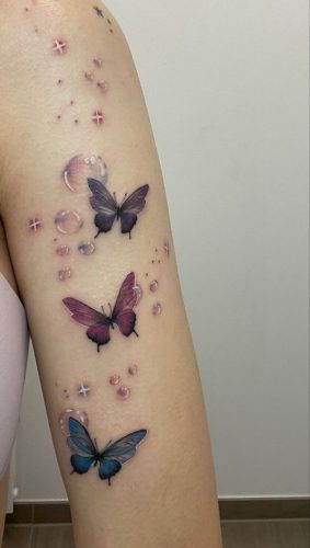 Explore 20 Captivating Butterfly Tattoo Designs on Arms for Men and Women &#8211; Fresh Ideas for 2024