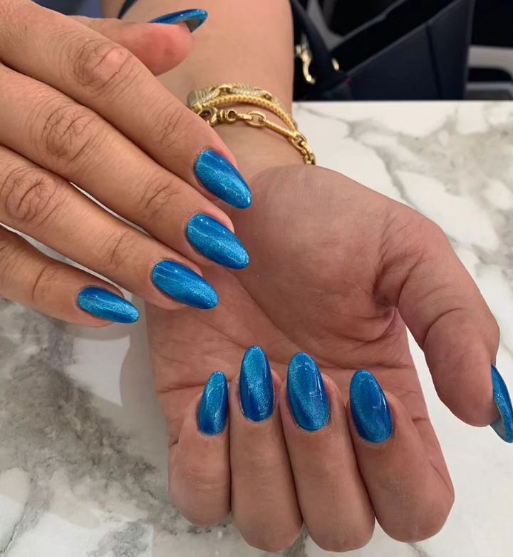 Blue Fall Nails 2024: 29 Ideas to Inspire Your Next Manicure