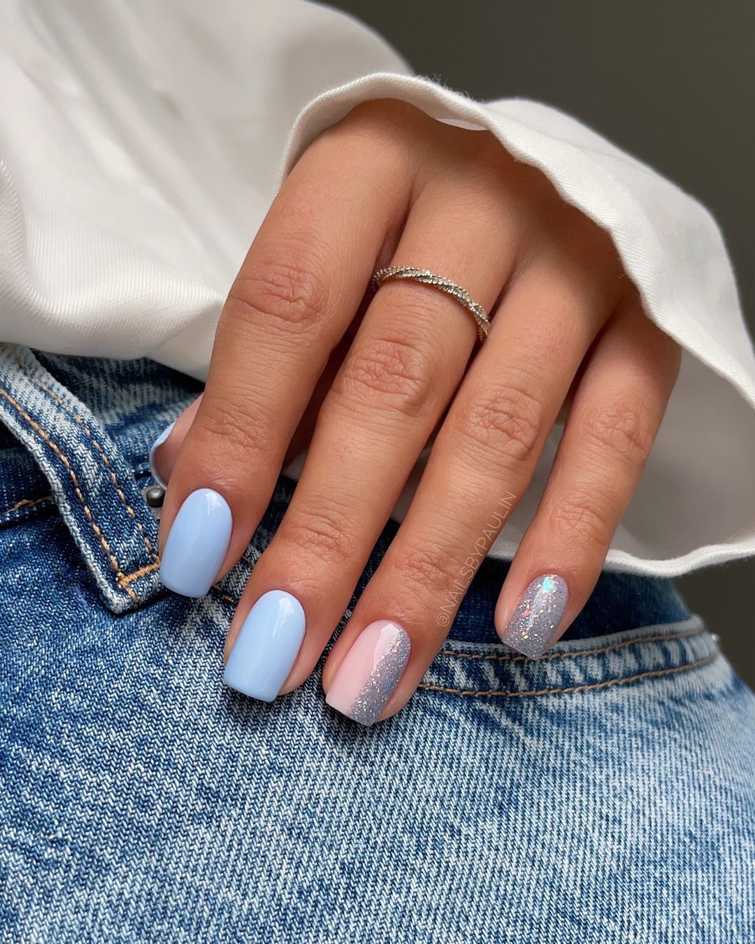 Blue Fall Nails 2024: 29 Ideas to Inspire Your Next Manicure