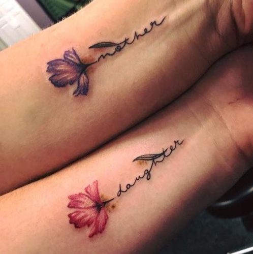 Cherish the Bond: 24 Unique Small Mother Daughter Tattoo Designs