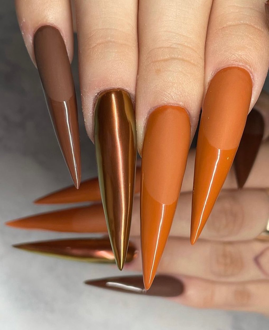 25 Creative Ideas for Fall Pumpkin Nails 2024