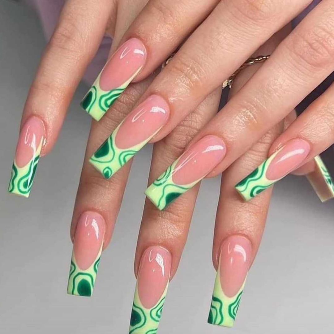 29 Ideas for Fall Green Nails