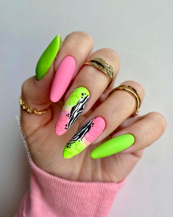 2024 Neon Spring Nails: Brighten Your Look with Vibrant Colors