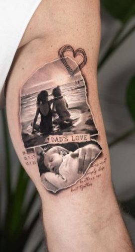 Inspirational 20 Tattoos for Dad 2024: Celebrate Fatherhood with Unique Ink Designs