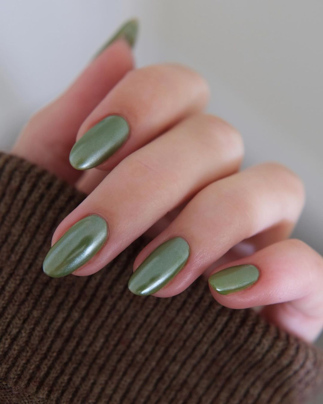 29 Ideas for Fall Green Nails