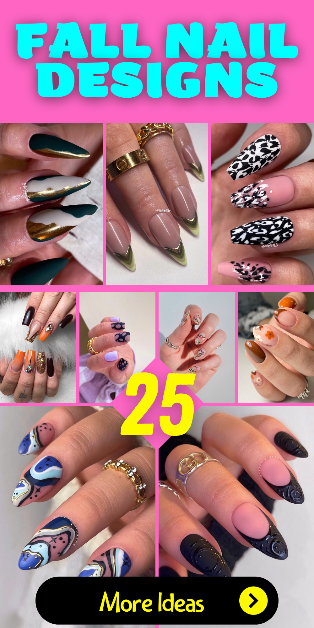 25 Creative Fall Nail Designs You’ll Love This Season