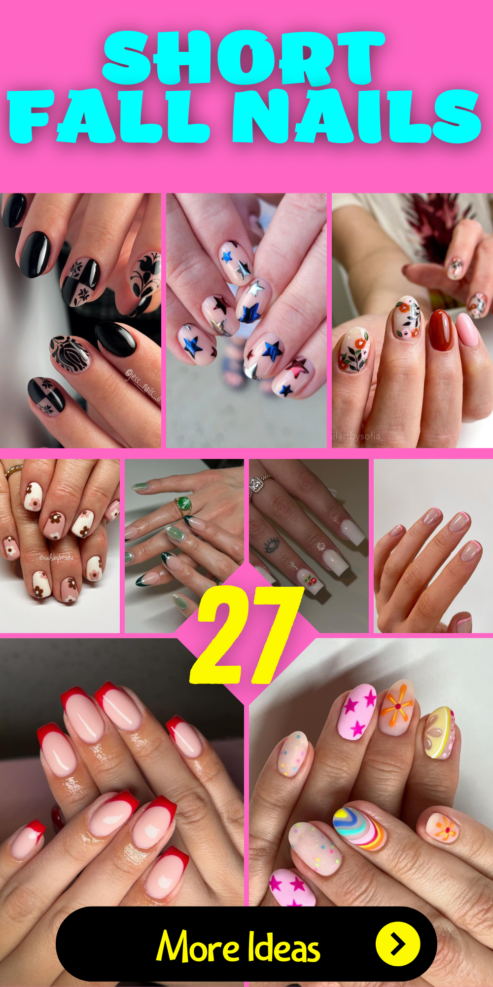 27 Chic Short Fall Nails Perfect for Any Occasion