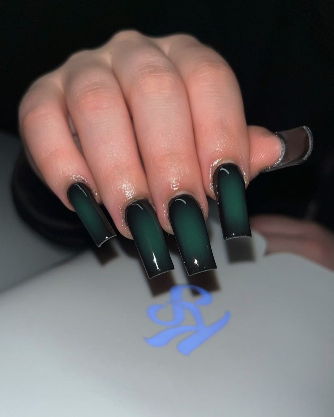 29 Ideas for Fall Green Nails