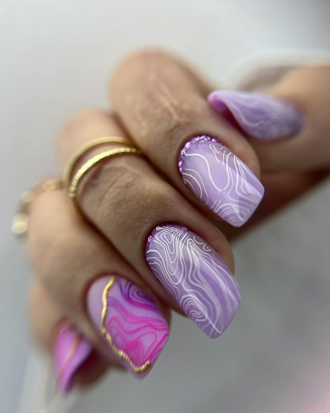 Purple Fall Nails 2024: 27 Ideas for a Stylish Season