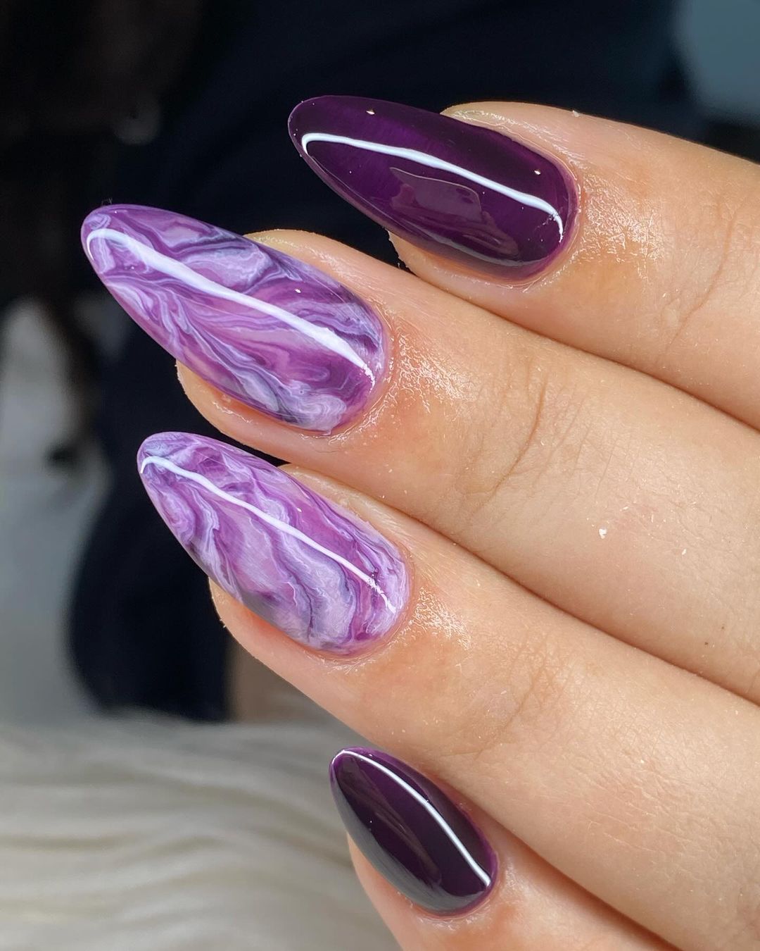 Purple Fall Nails 2024: 27 Ideas for a Stylish Season