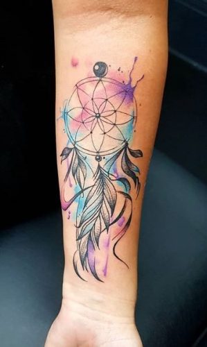 24 Watercolor Tattoo Inspiration