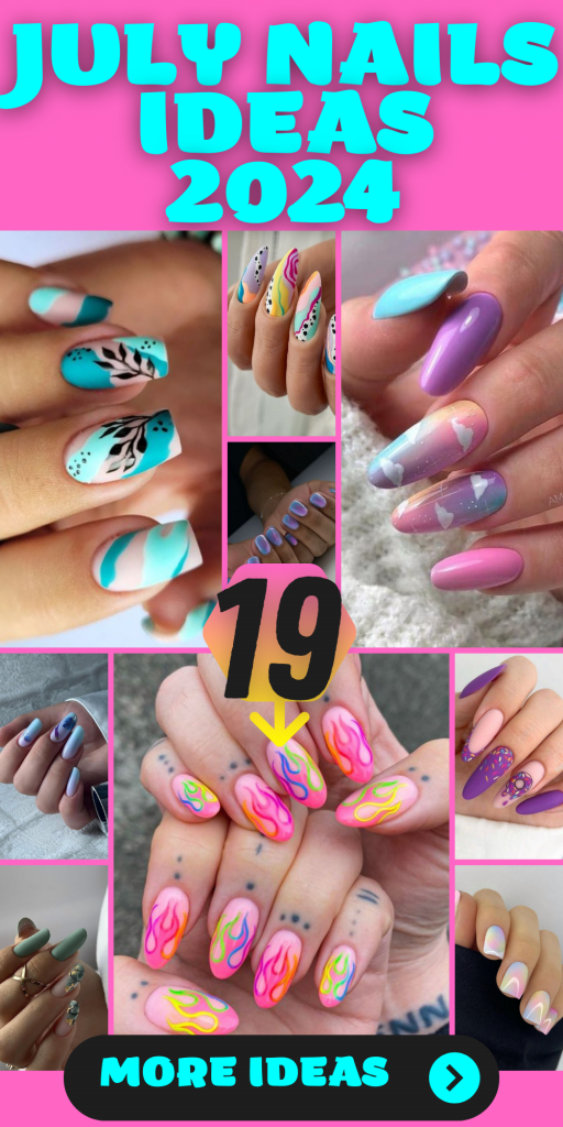 July Nail Ideas 2024: Trendy Nail Designs to Try This Summer