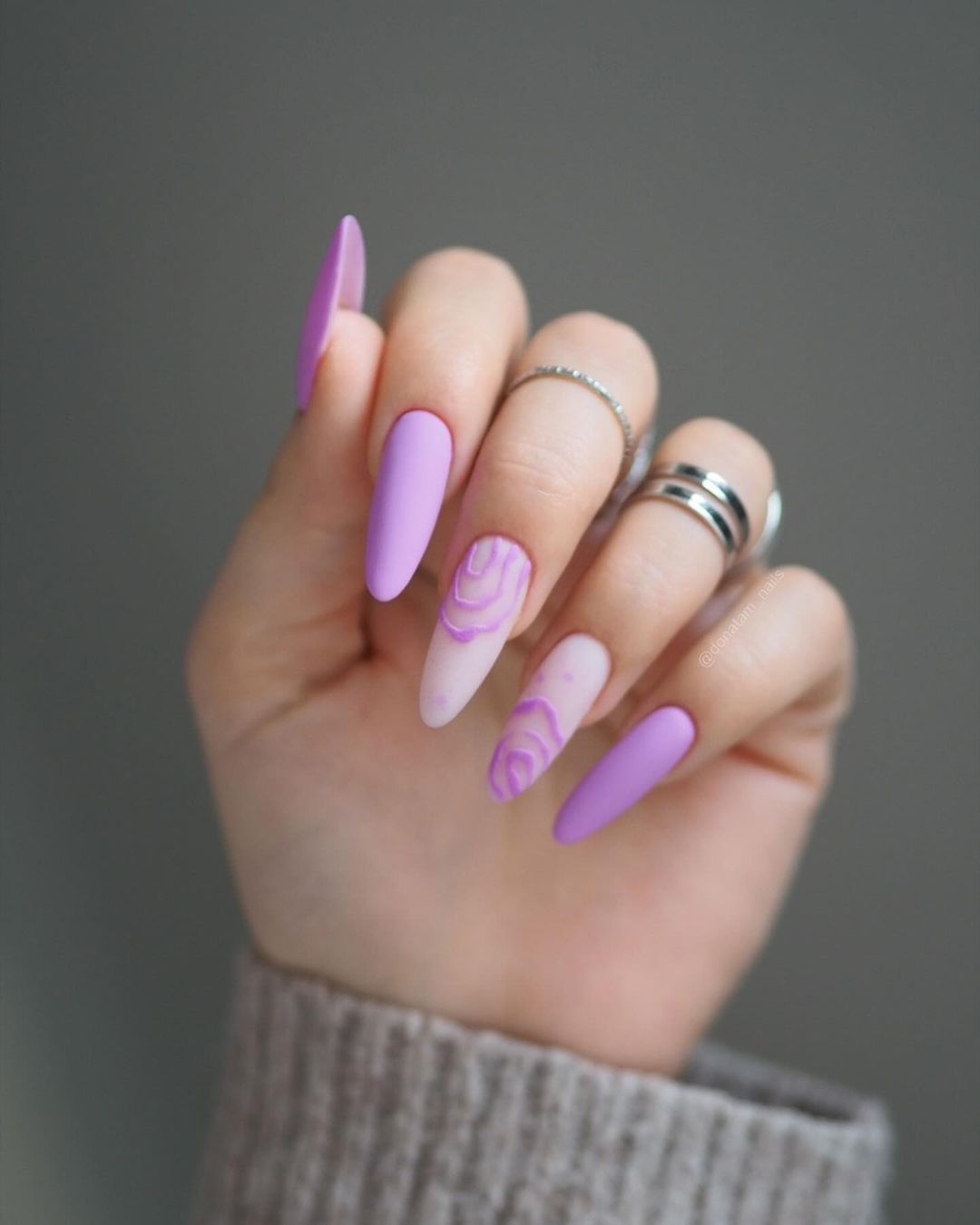 Purple Fall Nails 2024: 27 Ideas for a Stylish Season