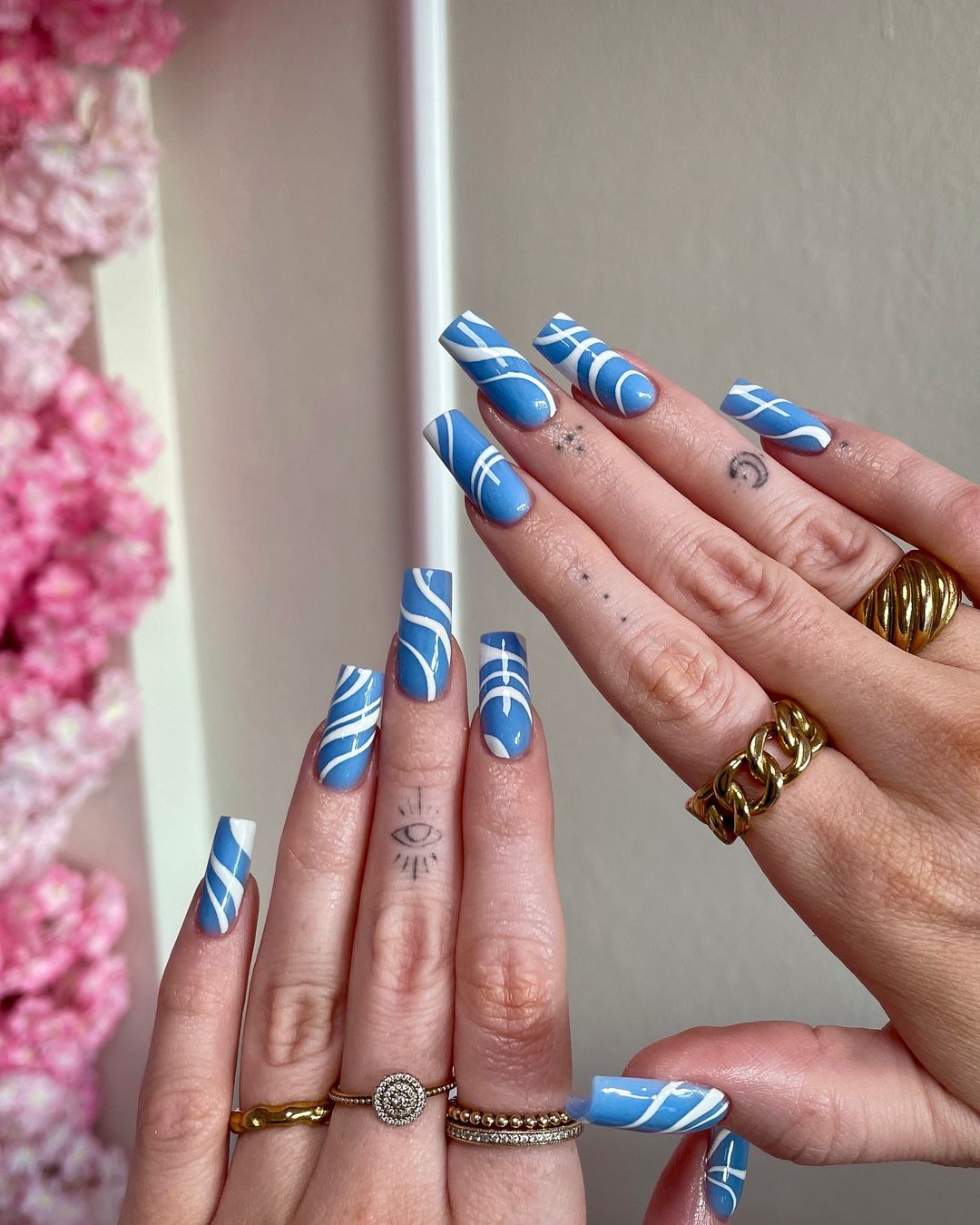 Blue Fall Nails 2024: 29 Ideas to Inspire Your Next Manicure