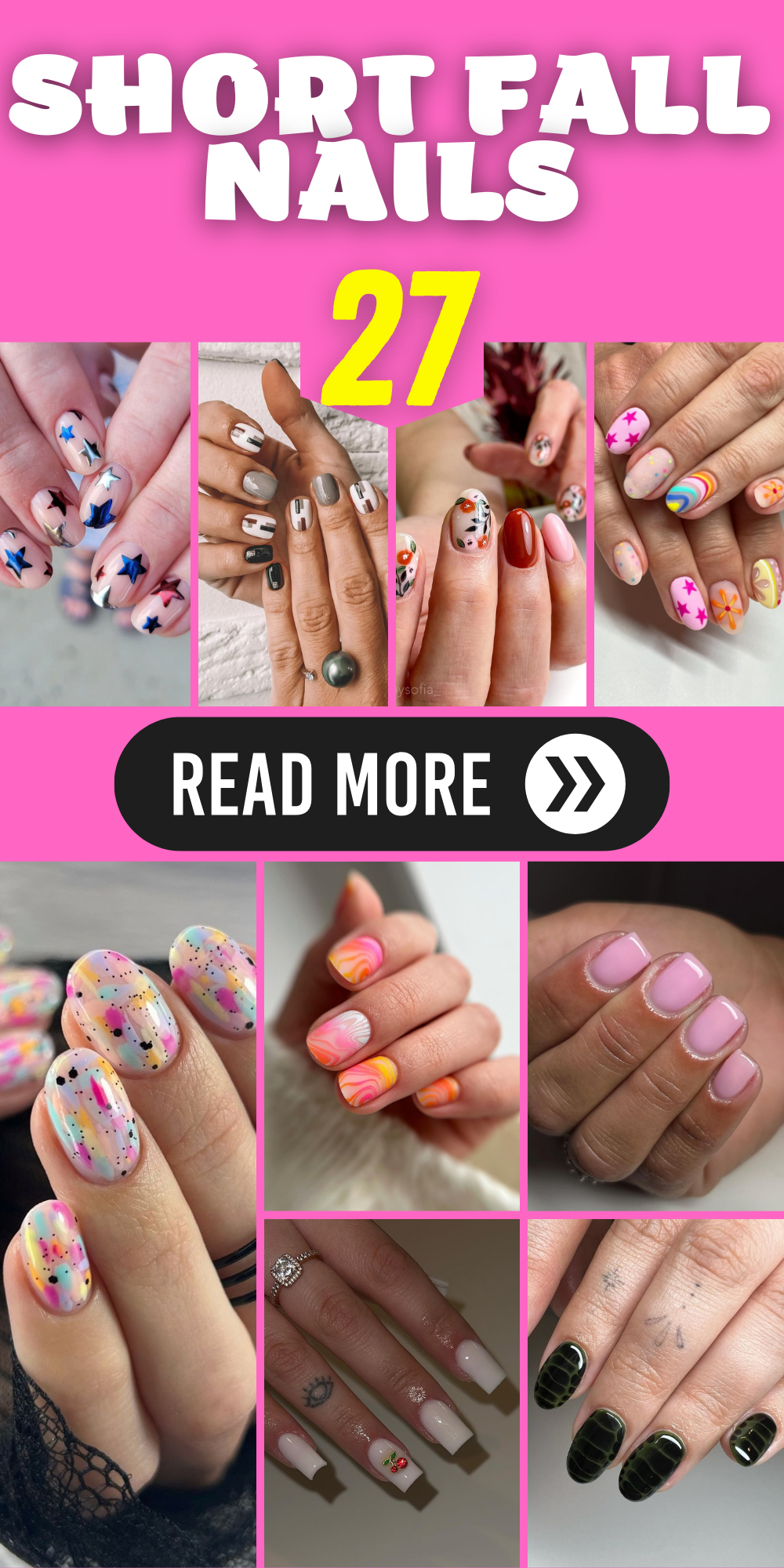 27 Chic Short Fall Nails Perfect for Any Occasion