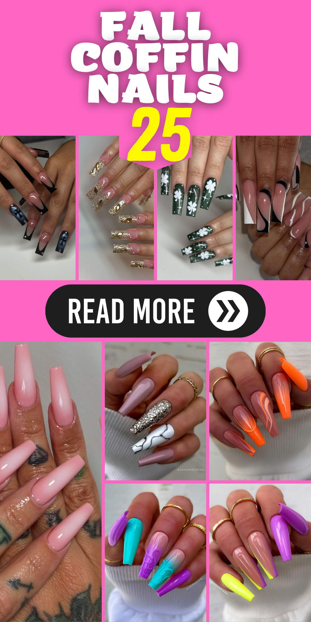 Fall Coffin Nails: 25 Stunning Designs to Try This Season