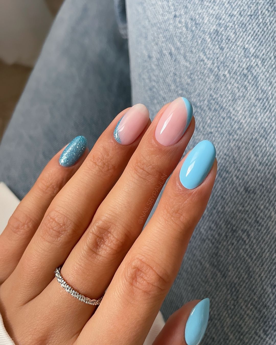 Blue Fall Nails 2024: 29 Ideas to Inspire Your Next Manicure