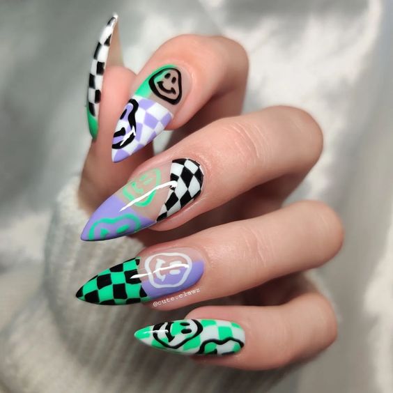 Funky and Fresh: Spring Nails with a Twist in 2024