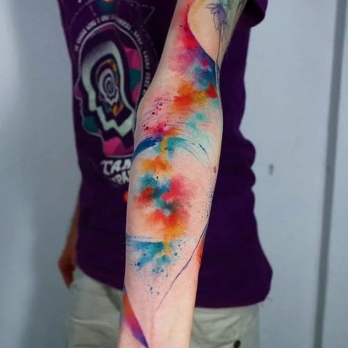 24 Watercolor Tattoo Inspiration