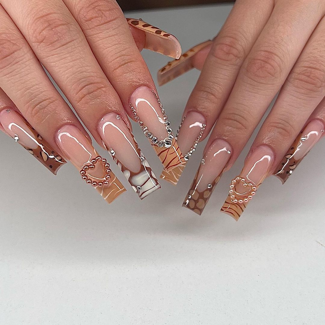 27 Stunning Ideas for Long Fall Nails 2024