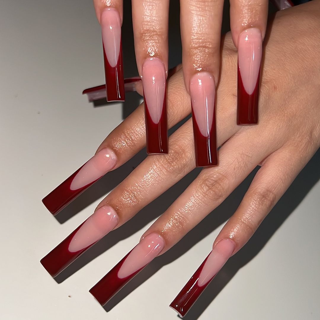 27 Ideas for Burgundy Fall Nails 2024