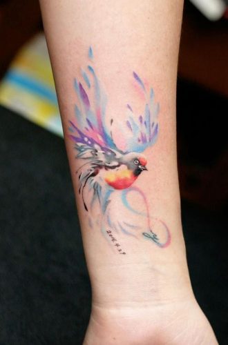 24 Watercolor Tattoo Inspiration