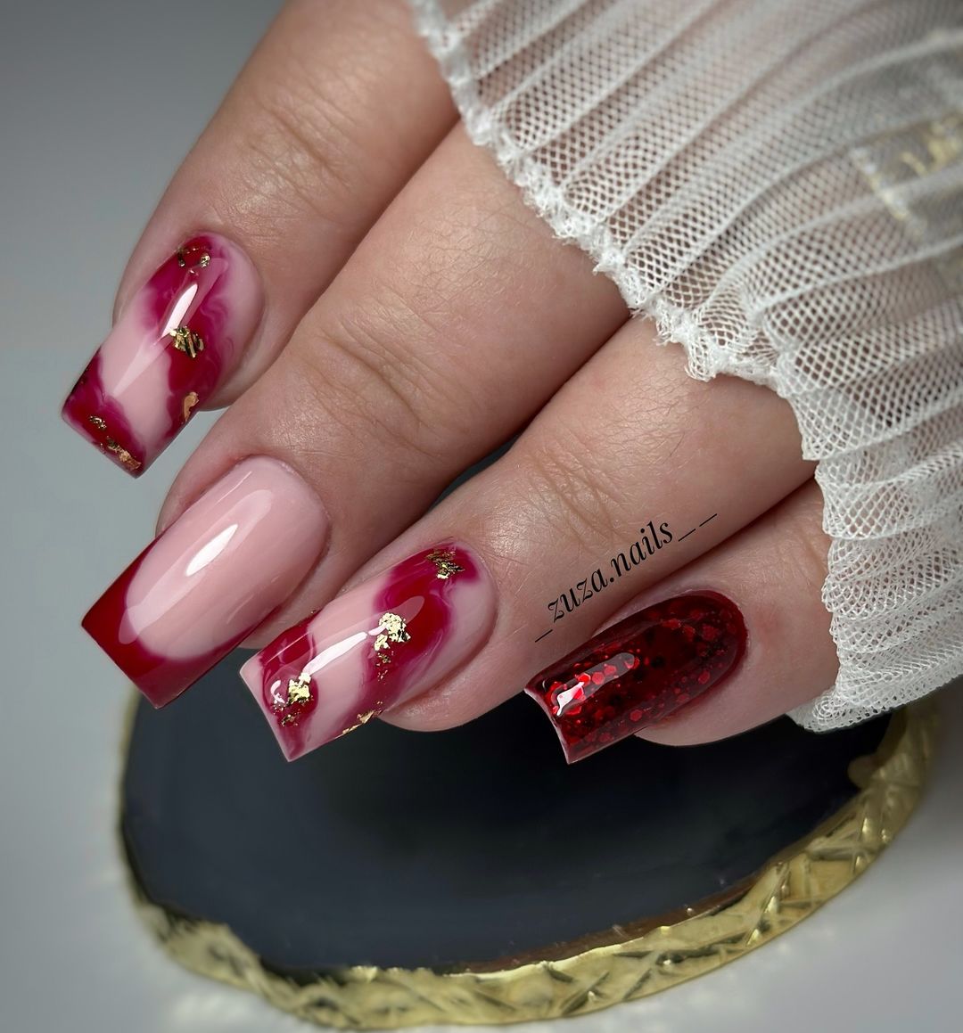 27 Ideas for Burgundy Fall Nails 2024